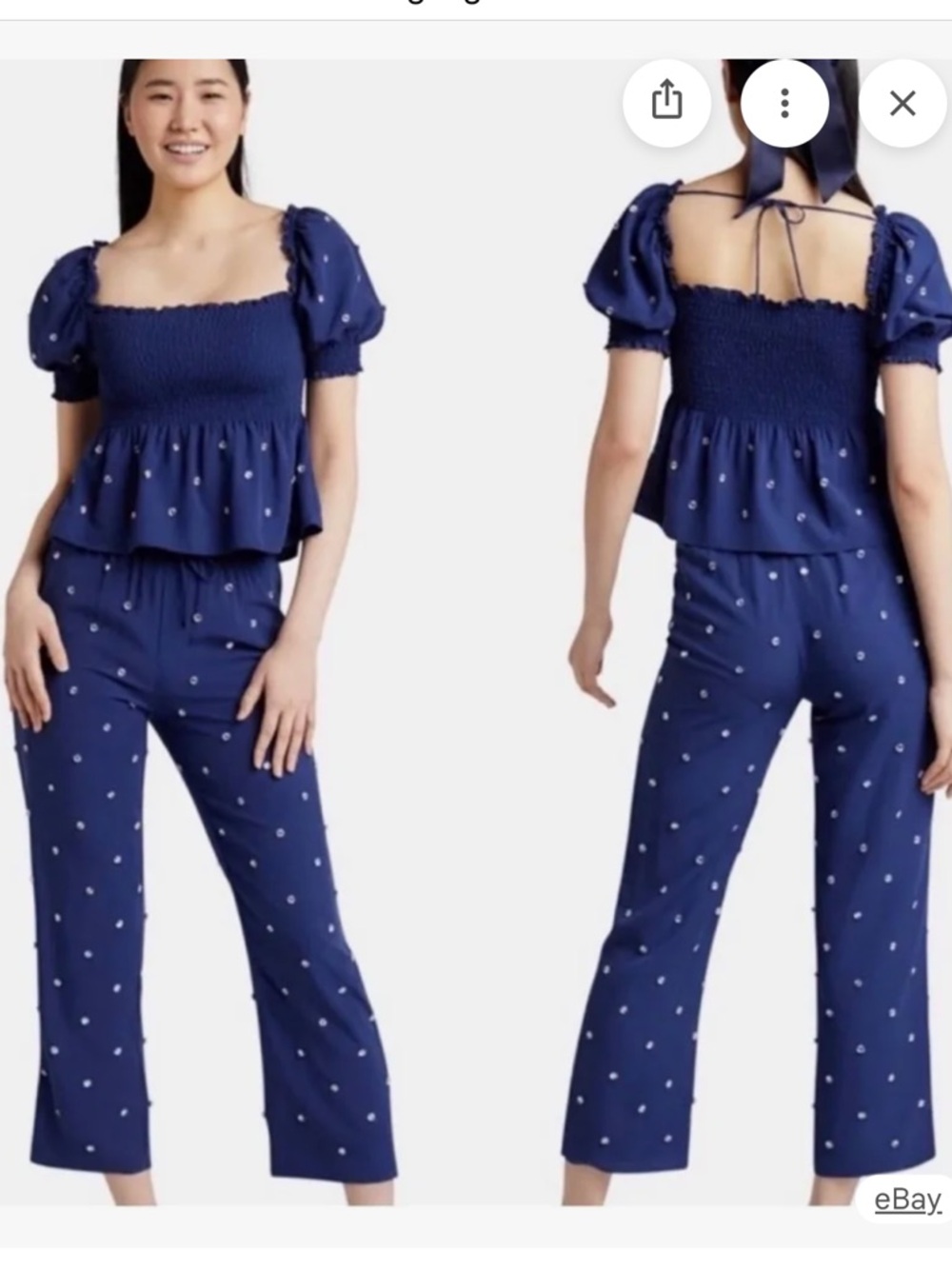 Hill House Navy Jammie Pant